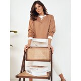 DStreet LORAN women's sweatshirt, camel, | Shoptok.si