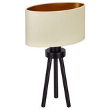  Duolla - Stona lampa OVAL VEGAN 1xE27/15W/230V prečnik 30 cm krem boja | Eponuda.com