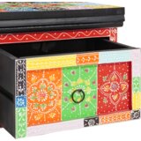  Noćni ormarići 2 kom 40x30x28 cm Čvrsto drvo manga i kompozitno drvo | shoptok.hr