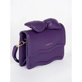Shelvt Small purple women's handbag with bow | Shoptok.si