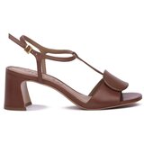 Miss Unique Sandali & Odprti čevlji UNIQUE CONHAQUE CORTONA Bež | Shoptok.si