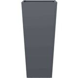vidaXL Vrtne sadilice 2 kom antracit 35x35x75 cm čelične | shoptok.hr