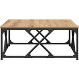  Kava Stol Umjetnički hrast 70 x 70 x 30 cm Konstruirano drvo | shoptok.hr