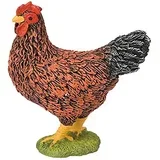 Smeđa kokoška figura -