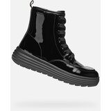 Geox Black Girls Ankle Boots Phaolae - Girls Cene