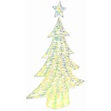 vidaXL Božično drevo med 120 LED Toplo bela 120 cm PET | Shoptok.si