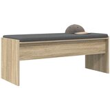  Klupa za hodnik s jastukom Sonoma hrast 103 x 38 x 40 cm | shoptok.hr