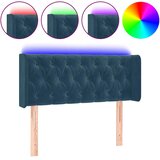  LED uzglavlje tamnoplavo 103x16x78/88 cm baršunasto | shoptok.hr