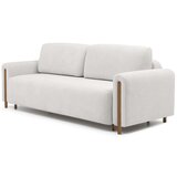 ELTAP Krem sklopiva/s prostorom za odlaganje sofa od bouclé tkanine 244 cm Arcadova – | shoptok.hr