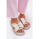 CheBello Ladies Leather Platform Sandals With Bow | ePonuda.com
