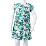  Dječja haljina svijetla boja mente 140 | shoptok.hr
