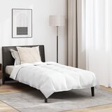 vidaXL Odeja z blazino 2 pcs Bela 135 x 220 cm Puh | Shoptok.si