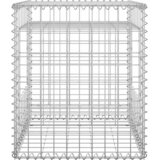  Gabionske stupne košare 2 kom 50 x 50 x 60 cm željezne | shoptok.hr