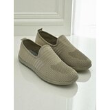 Resti Hypatia Verde Women's Fabric Slip-On Moccasins with Flat Sole | Shoptok.si