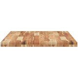 Stolna ploča 80 x 70 x 4 cm pravokutna od masivnog drva bagrema | shoptok.hr
