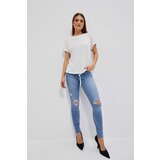 Marisse Women's T-Shirt L-Ts-4024 Off White | Shoptok.si