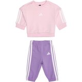 Adidas Športna trenirka 'Essentials' lila / puder / bela | Shoptok.si