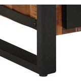 vidaXL Komplet pohištva za kopalnico s polico 2 pcs trden predelan les | Shoptok.si