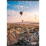 STREET Zvezek A5 Travel, črte z robom, 54 listov, sortirano, 1 kos | Shoptok.si
