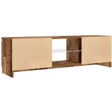 TV ormarić LED boja drva 120x30x36 cm konstruirano drvo | shoptok.hr