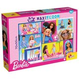 Lisciani Barbie 108-delni maxi talna sestavljanka 70x50 cm - Lisciani Cene