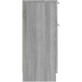  Komoda 2 kosa siva sonoma 30x30x70 cm konstruiran les, (21073347) | Shoptok.si
