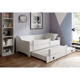ADRK Otroka dvopostelja NAOMI II z leiem 160x80 - BELA-SIVA | Shoptok.si