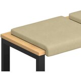  Jastučić za klupu 4 kom. Kord Siva zelena Dubina 35 cm - Svijetlo zelena siva 4 | shoptok.hr