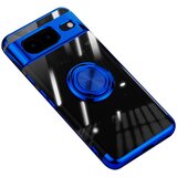 INORCO Galvaniziran TPU ovitek za telefon za Google Pixel 8, pokrov proti padcu s stojalom Ring, (22034553) Cene