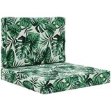 Jastuk za vanjsku sofU 2 pcs Uzorak lista Poliester | shoptok.hr