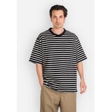 Reell Cross T-shirt black / offwhite Cene