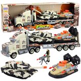 Vojni set kamion Tenk Hovercraft k | shoptok.hr