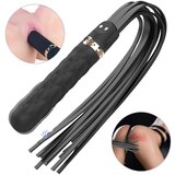 Sex HD Bloody Mary - Vodoodporni vibrator in bič z možnostjo polnjenja (črn) | Shoptok.si