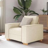 vidaXL Kavč fotelj iz lana 60 cm | Shoptok.si