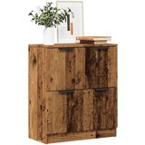 vidaXL Komoda starinski les 60x30x70 cm inženirski les Cene
