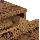 vidaXL Zidna polica s ladicama staro drvo 80x34x17cm konstruirano drvo | shoptok.hr