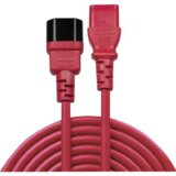 Lindy 30478 električni kabel Rdeča 2 m C14 priključek C13 priključek | Shoptok.si