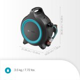 Gardena mobilna škatla za cev MoveMatic 12 m + 1,5 m cev, Ø 8,5 mm 18690-20 | Shoptok.si