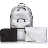 Tiba+Marl Previjalni nahrbtnik Elwood Faux Silver | Shoptok.si
