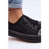 EVENTO Women's Fabric Sneakers Black Staneva | Shoptok.si