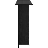  Konzolna stolica Crni hrast 100 x 30 x 75 cm Konstruirano drvo | shoptok.hr