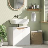  Kupaonski ormarić s vratima koja se sporo zatvaraju bijeli 60 x 35 x 57 9 cm | shoptok.hr