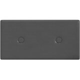  Zidna uzglavlja 12 pcs Sivi 30 x 15 cm Lažna koža | shoptok.hr