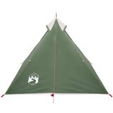 vidaXL Šator za kampiranje za 1 osobu zeleni 255x153x130 cm taft 185T | shoptok.hr