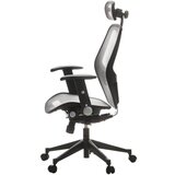 MID.YOU Vrtljiv Stol Air-port, Srebnro-Siva | Shoptok.si