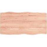 Stolna ploča svjetlosmeđa 80x40x(2-4) cm obrađena hrastovina | shoptok.hr