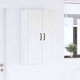 vidaXL Stenska kuhinjska omarica Bela 60 x 31 x 100 cm Konstruiran les | Shoptok.si