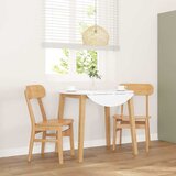 Maison Chic Jedilni stoli - Vzorci stoli 2 kosa masivne lesene gume A333, (22032282) | Shoptok.si