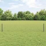vidaXL Euro Ograda Set Set od 2 Siva PVC-om obložen čelik 10 x 0.4 m Cijene