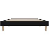  Za krevet crni 120 x 200 cm konstruirano drvo | shoptok.hr